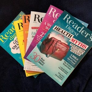 NEW READER’S DIGEST LOT OF (6)NEVER READ